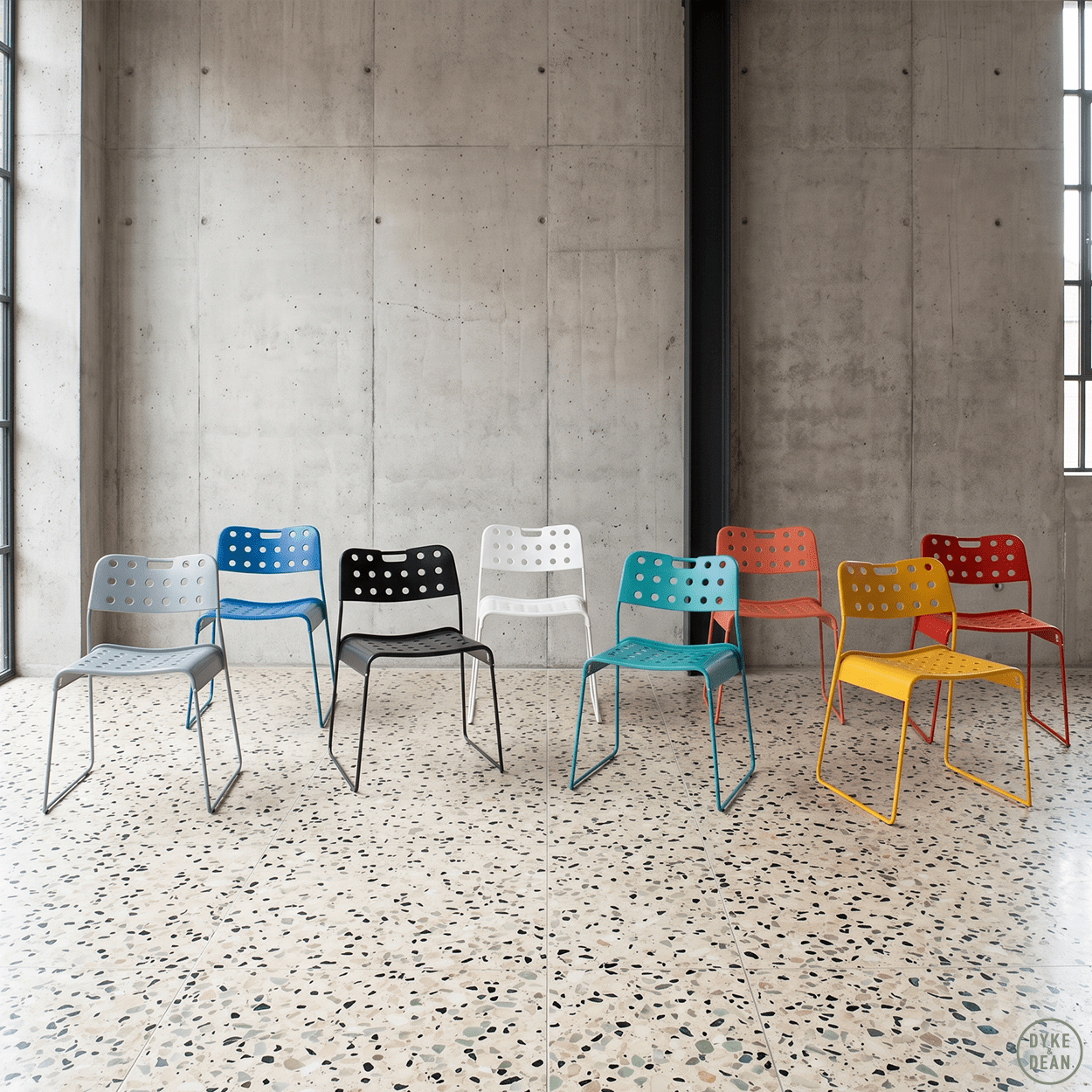 OMKSTAK. 1965 CHAIR BLACK - DYKE & DEAN