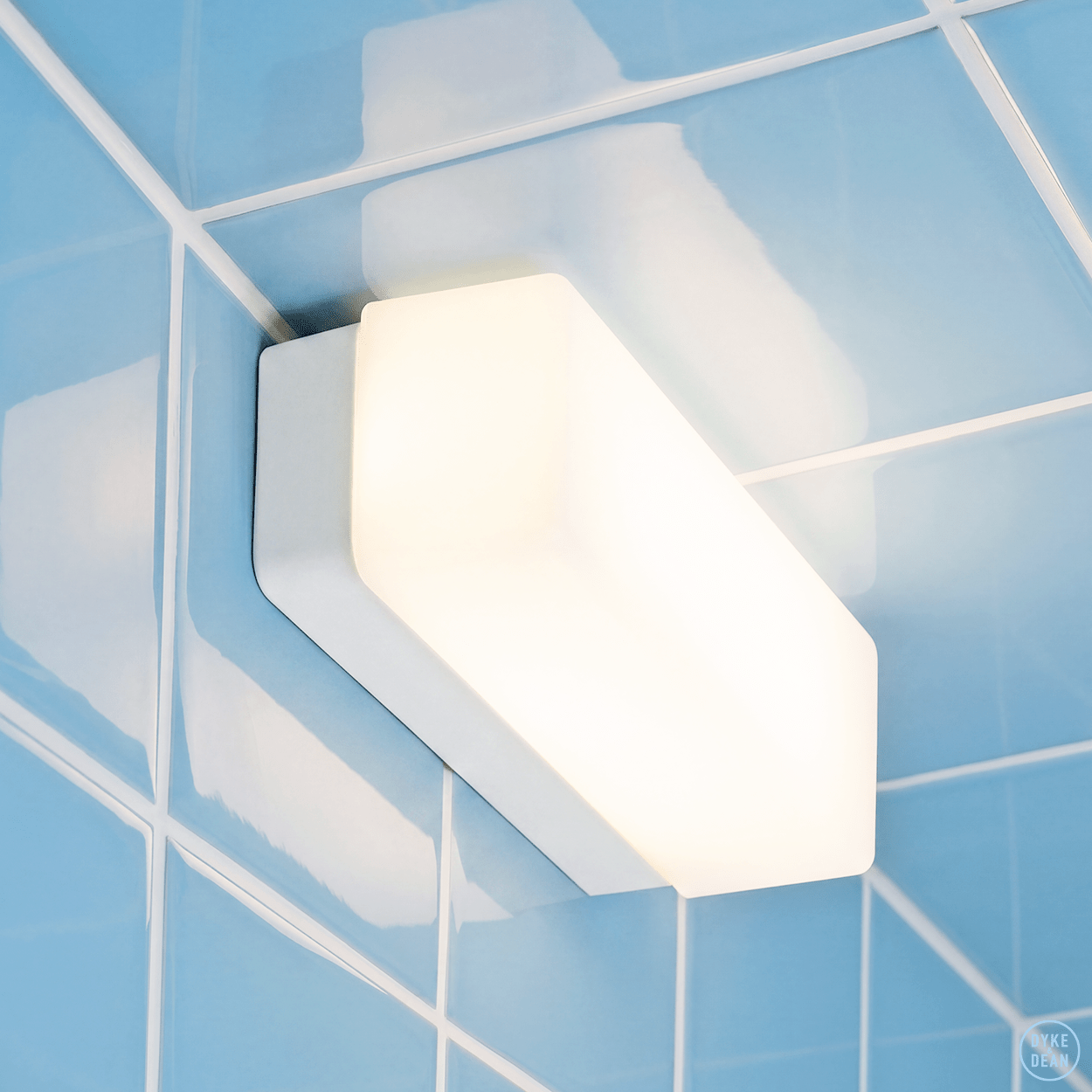 OPAL BATHROOM BLOCK MIRROR LIGHT - DYKE & DEAN