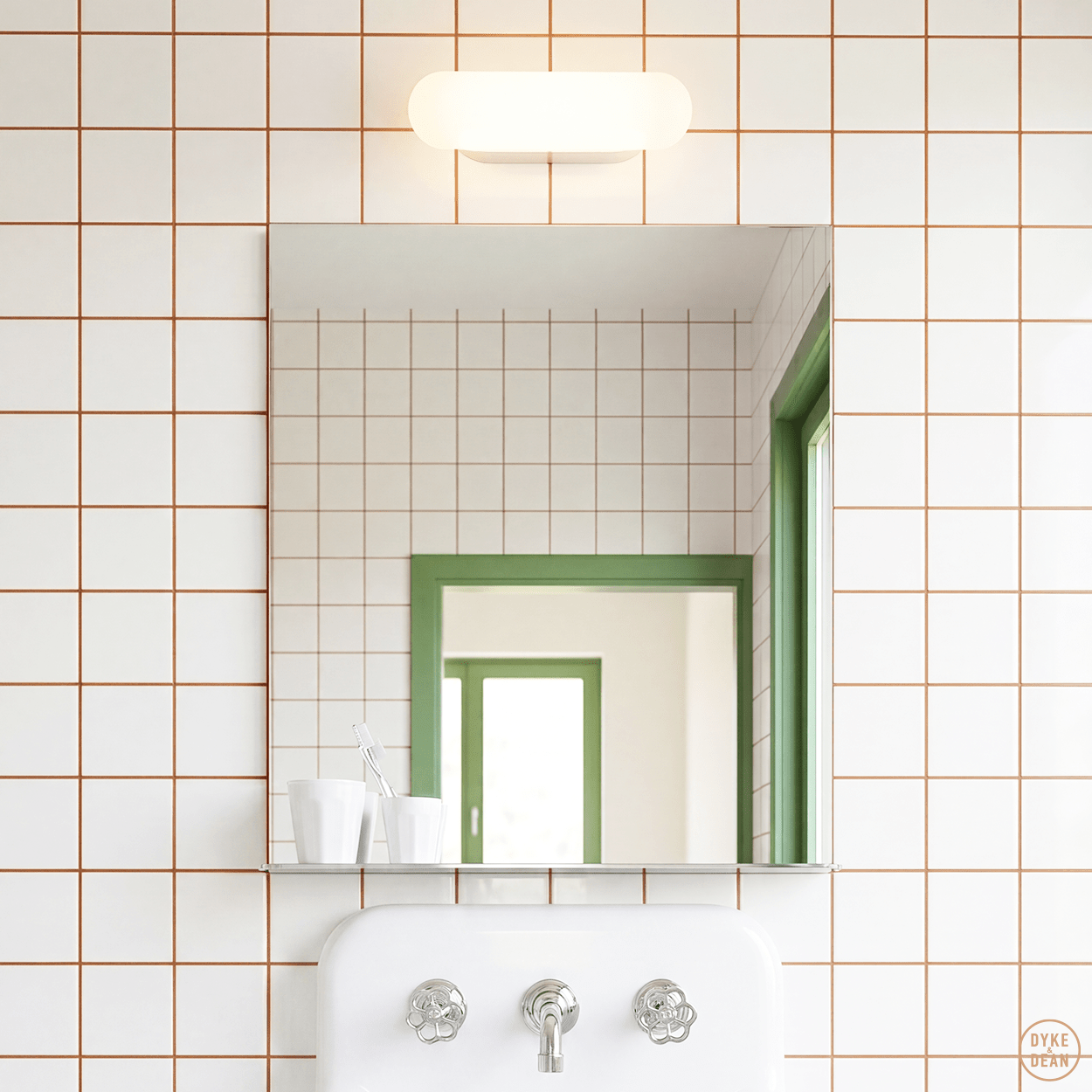 OPAL BATHROOM MIRROR LIGHT - DYKE & DEAN