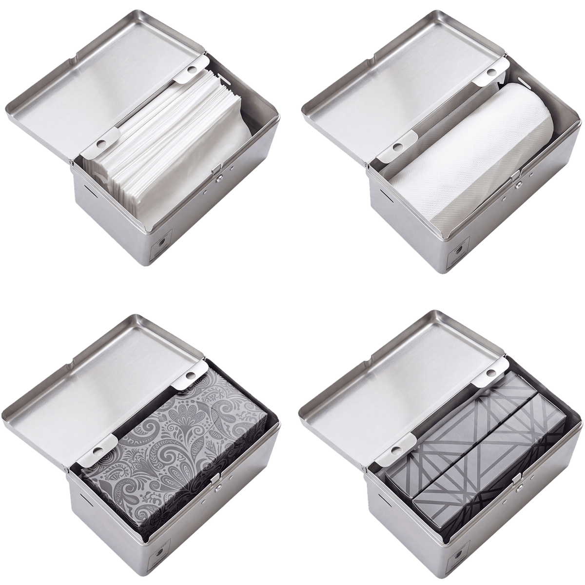 PAPER ROLL & TISSUE DISPENSER YELLOW - DYKE & DEAN