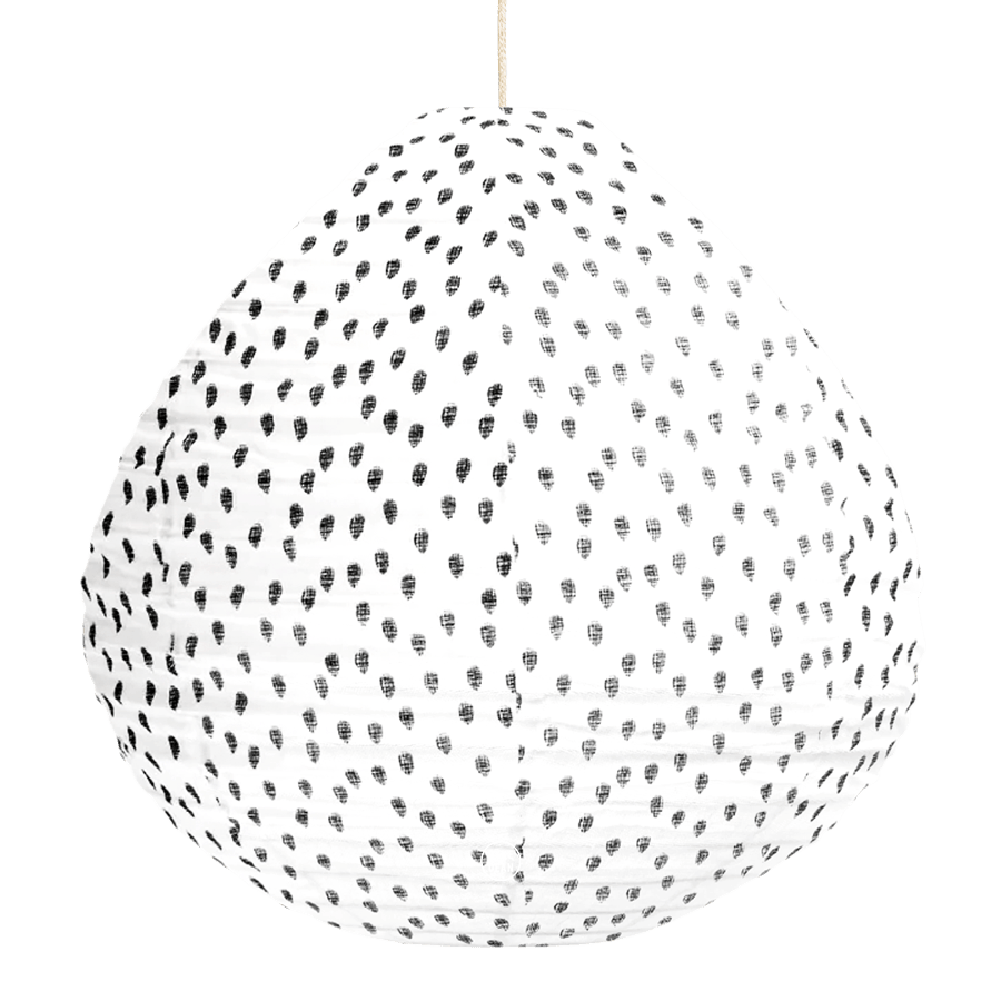 PARLOUR LINEN LIGHT SHADE 60CM - DYKE & DEAN