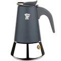 PEZZETTI 4 CUP COFFEE MAKER INDUCTION HOB ASH GREY - DYKE & DEAN
