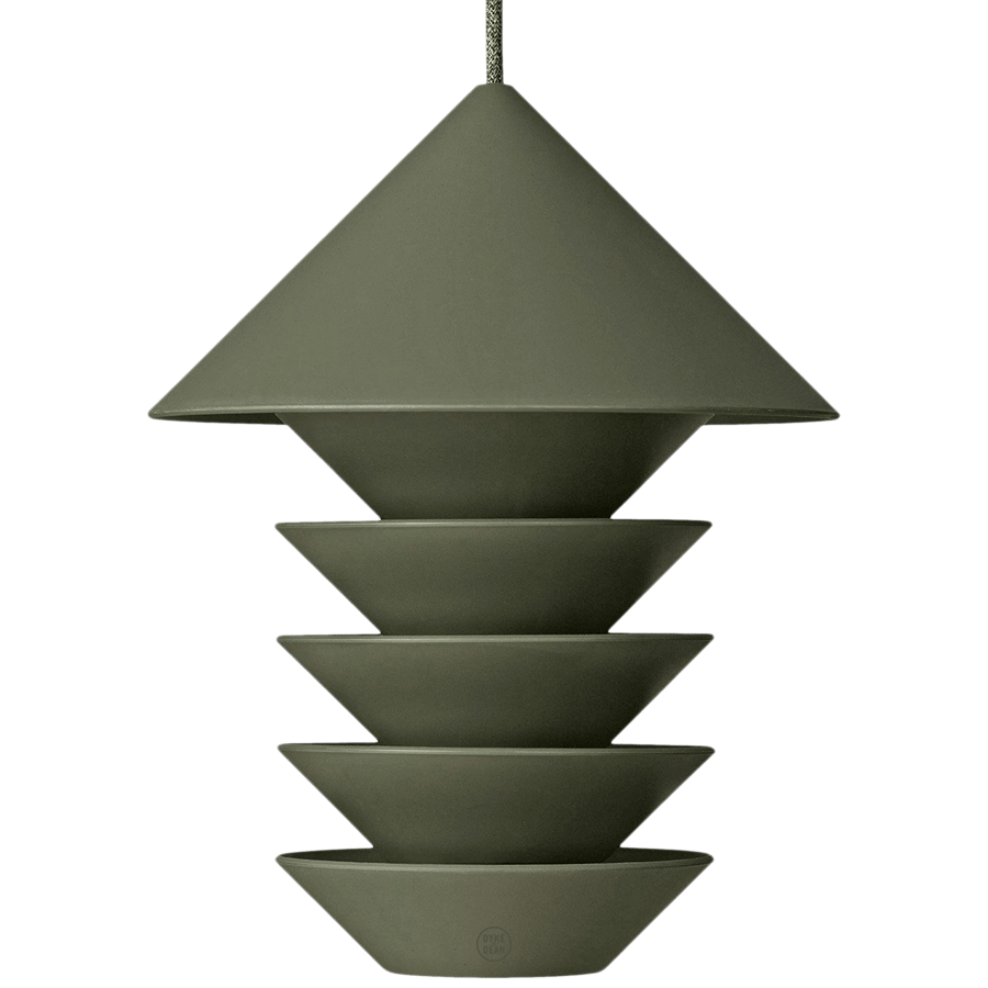 PIDAT BIRD FEEDER MOSS GREEN - DYKE & DEAN