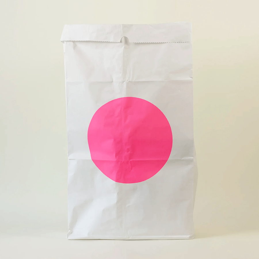 PINK DOT PAPER BAG - DYKE & DEAN