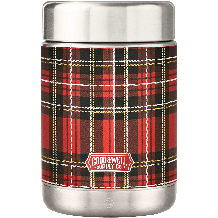 PLAID VINTAGE CANTEEN CANDLE AROUND THE FIRE - DYKE & DEAN