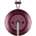 PORCELAIN KATY PATY COLONA ROUND SURFACE MOUNTED CABLE GLAND SOCKET PURPLE - DYKE & DEAN
