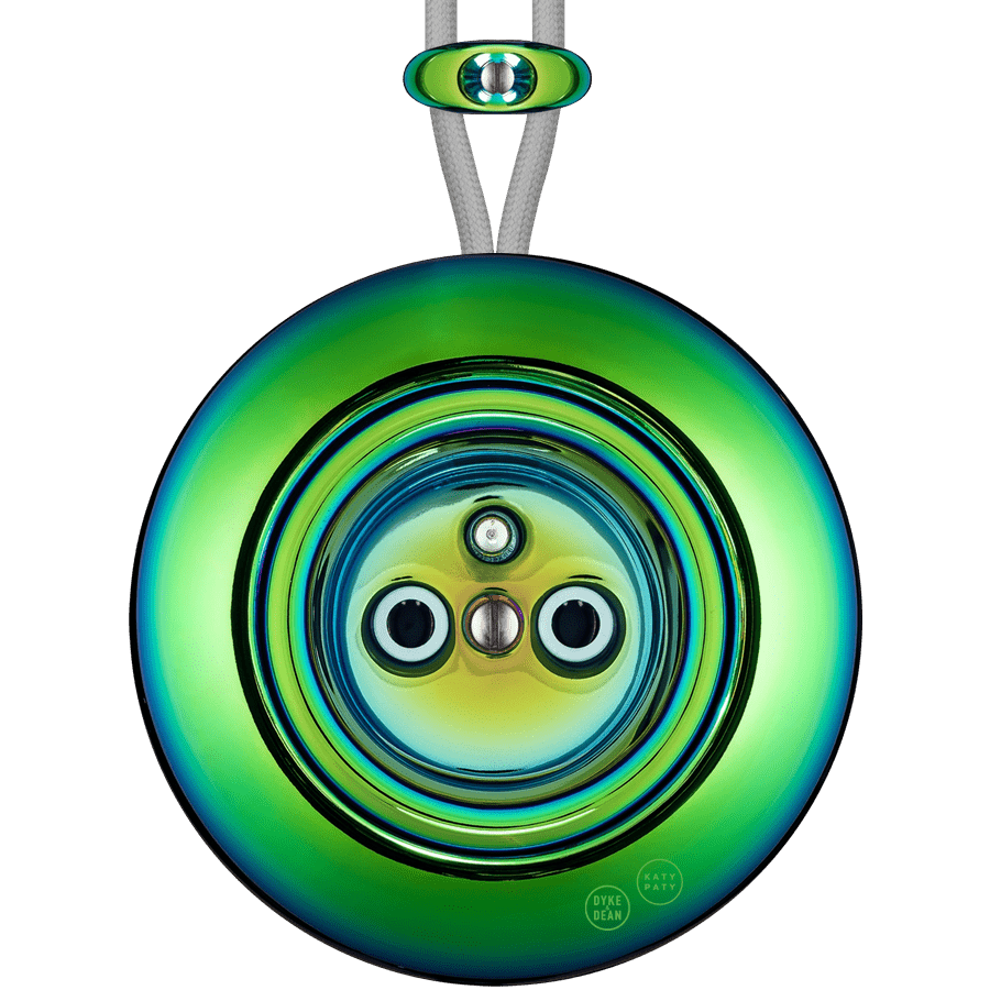 PORCELAIN KATY PATY COLONA ROUND SURFACE MOUNTED EURO SOCKET CHLOREDO - DYKE & DEAN