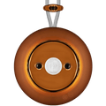 PORCELAIN KATY PATY COLONA ROUND SURFACE MOUNTED MOTION SENSOR BRONZE - DYKE & DEAN