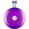 PORCELAIN KATY PATY COLONA ROUND SURFACE MOUNTED MOTION SENSOR VIOLEDO - DYKE & DEAN