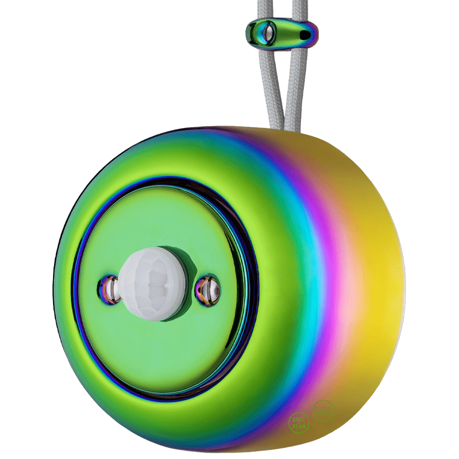 PORCELAIN ROUND SURFACE MOUNTED MOTION SENSOR CHLOREDO - DYKE & DEAN