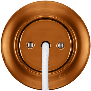 PORCELAIN WALL CABLE GLAND SOCKET BRONZE - DYKE & DEAN