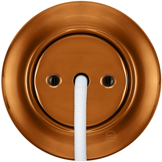PORCELAIN WALL CABLE GLAND SOCKET BRONZE - DYKE & DEAN