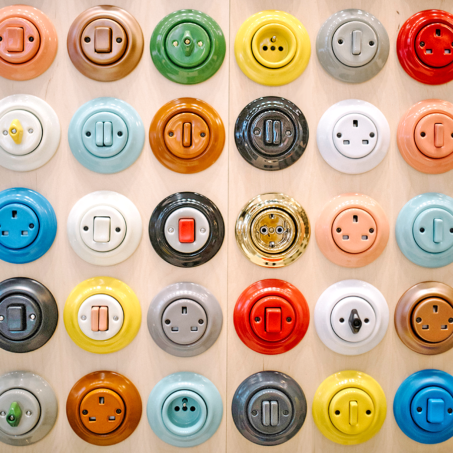 PORCELAIN WALL SOCKET CARROT USB - C CHARGER - DYKE & DEAN