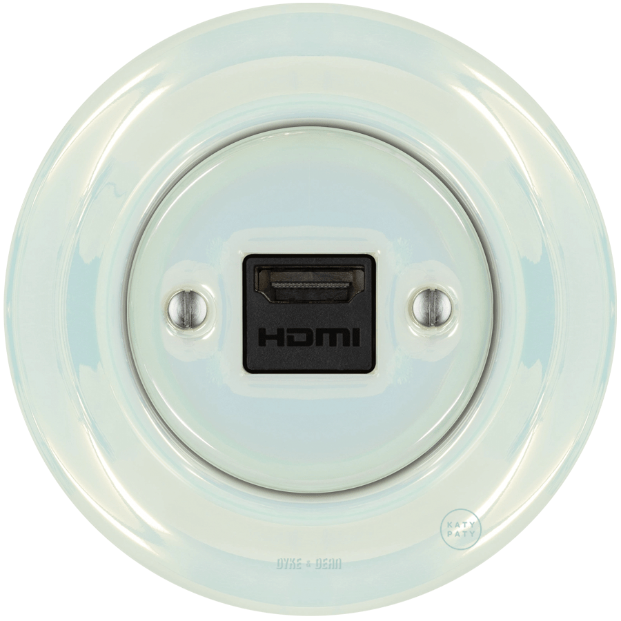 PORCELAIN WALL SOCKET CONCHA HDMI - DYKE & DEAN