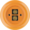 PORCELAIN WALL SPEAKER SOCKET CARROT - DYKE & DEAN
