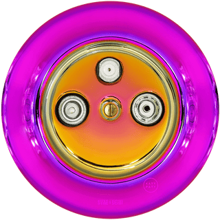 PORCELAIN WALL TV ANTENNA SOCKET VIOLEDO - DYKE & DEAN