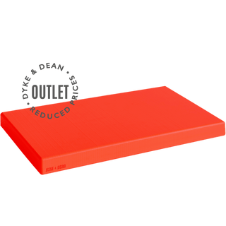 PRO BLOCK CHOPPING BOARD RED OUTLET - DYKE & DEAN