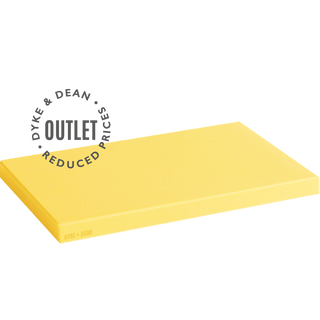 PRO BLOCK CHOPPING BOARD YELLOW OUTLET - DYKE & DEAN