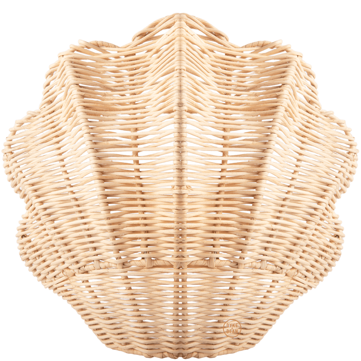 RATTAN WALL LAMP SHELL - DYKE & DEAN
