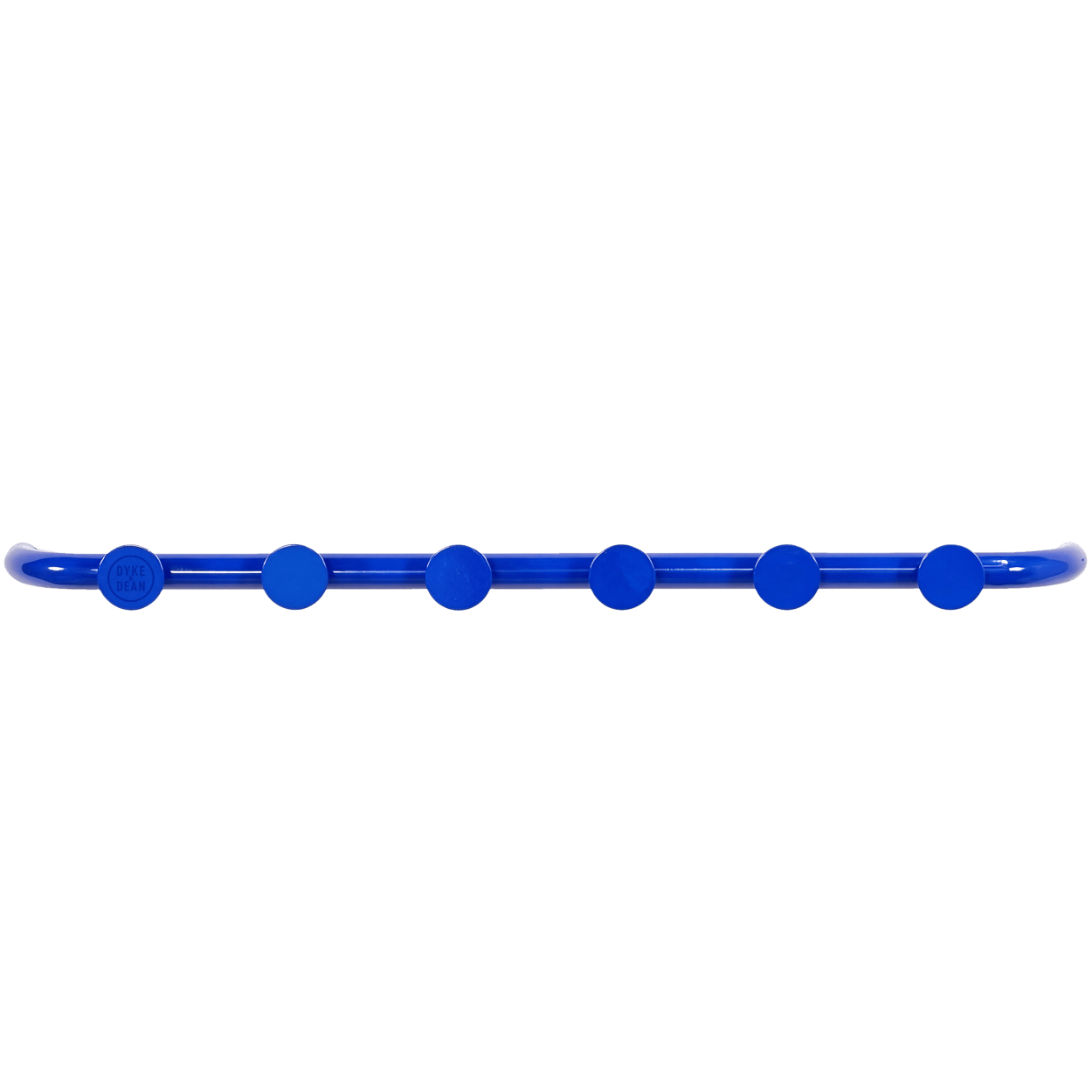 RETRO TUBE HALLWAY COAT RACK WITH 6 HOOKS BLUE - DYKE & DEAN