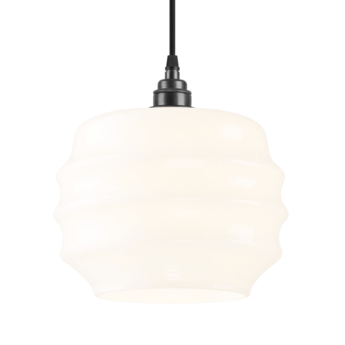 RIPPLE OPALINE PENDANT SHADE SMALL - DYKE & DEAN