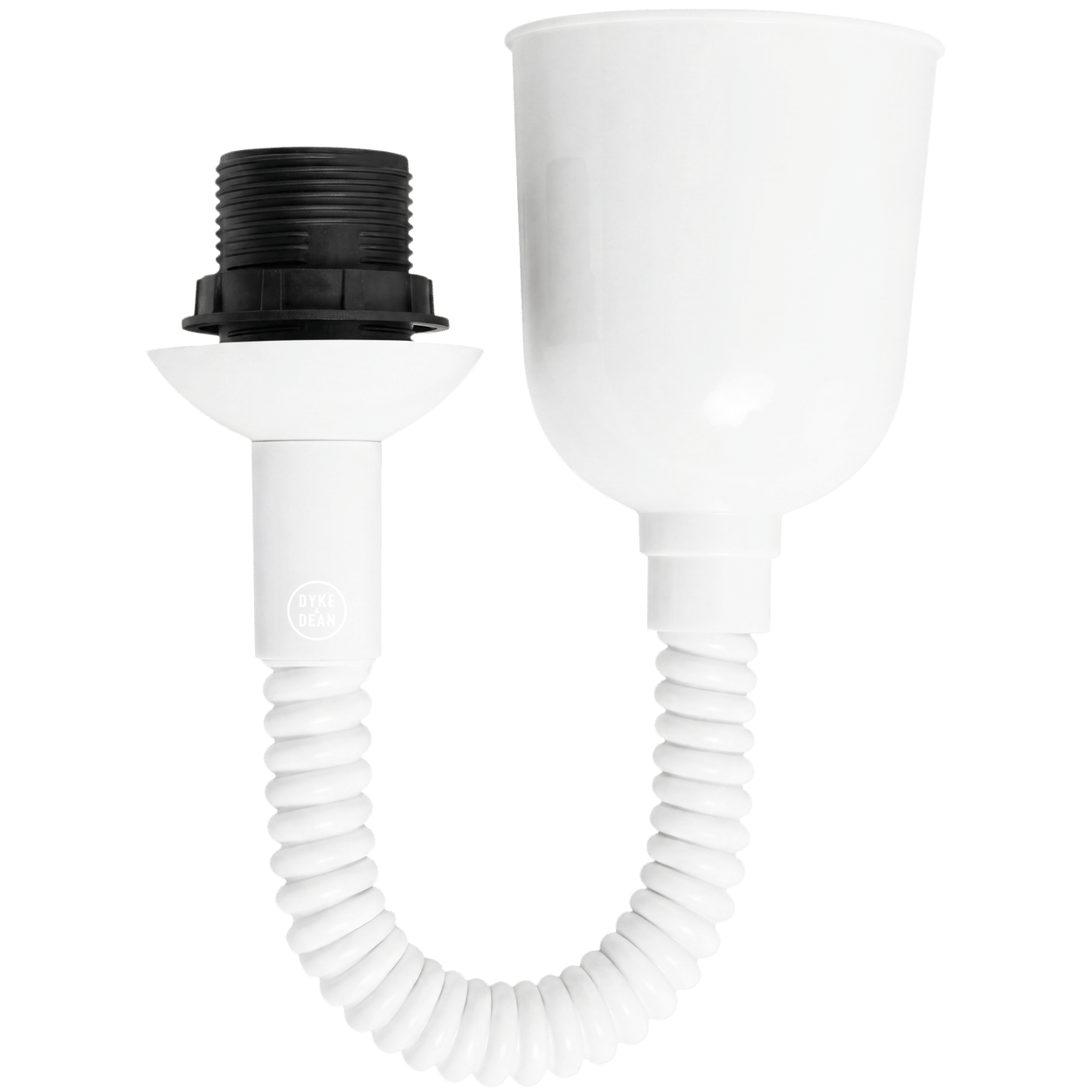 RIPPLE OPALINE RETRACTABLE CORD LIGHT MEDIUM - DYKE & DEAN