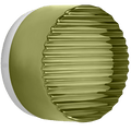 RIPPLE SCONCE WALL & CEILING LIGHT CAST GLASS GREEN - DYKE & DEAN