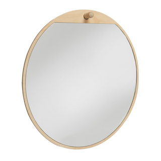 ROUND PLYWOOD MIRROR - DYKE & DEAN