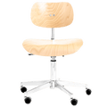 S197GH SWIVEL CHAIR BEECH - DYKE & DEAN