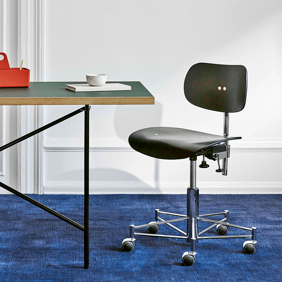 S197GH SWIVEL CHAIR BEECH - DYKE & DEAN