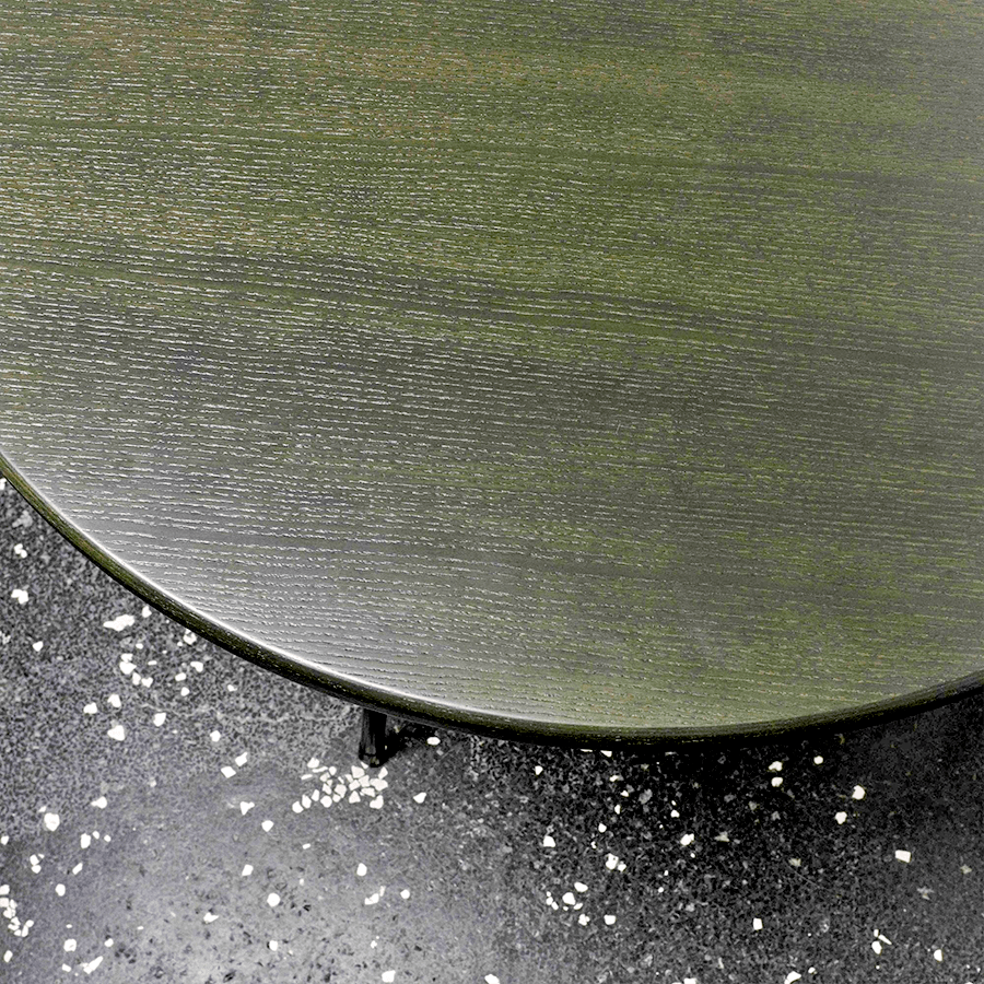 SE330 ROUND TABLE BEECH WOOD COLOUR - DYKE & DEAN