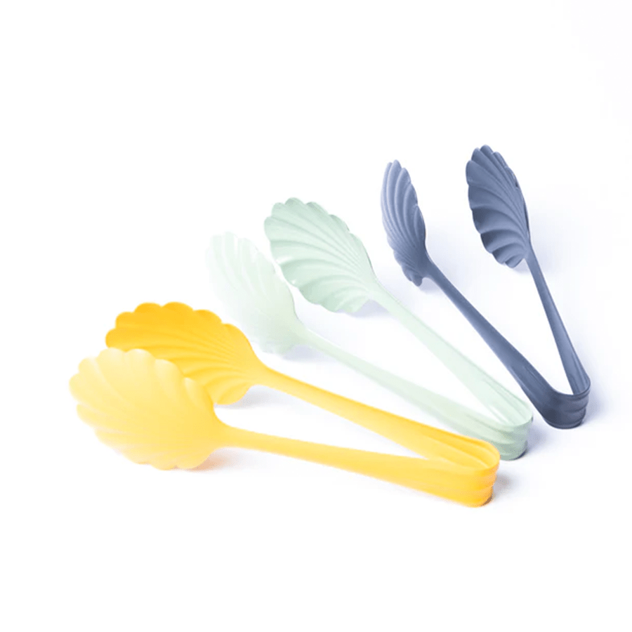 SHELL SALAD TONGS - PINK - DYKE & DEAN