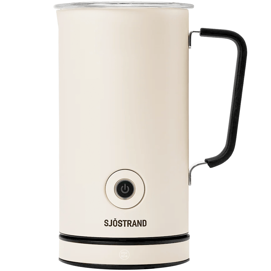 SJOSTRAND BEIGE MILK FROTHER - DYKE & DEAN