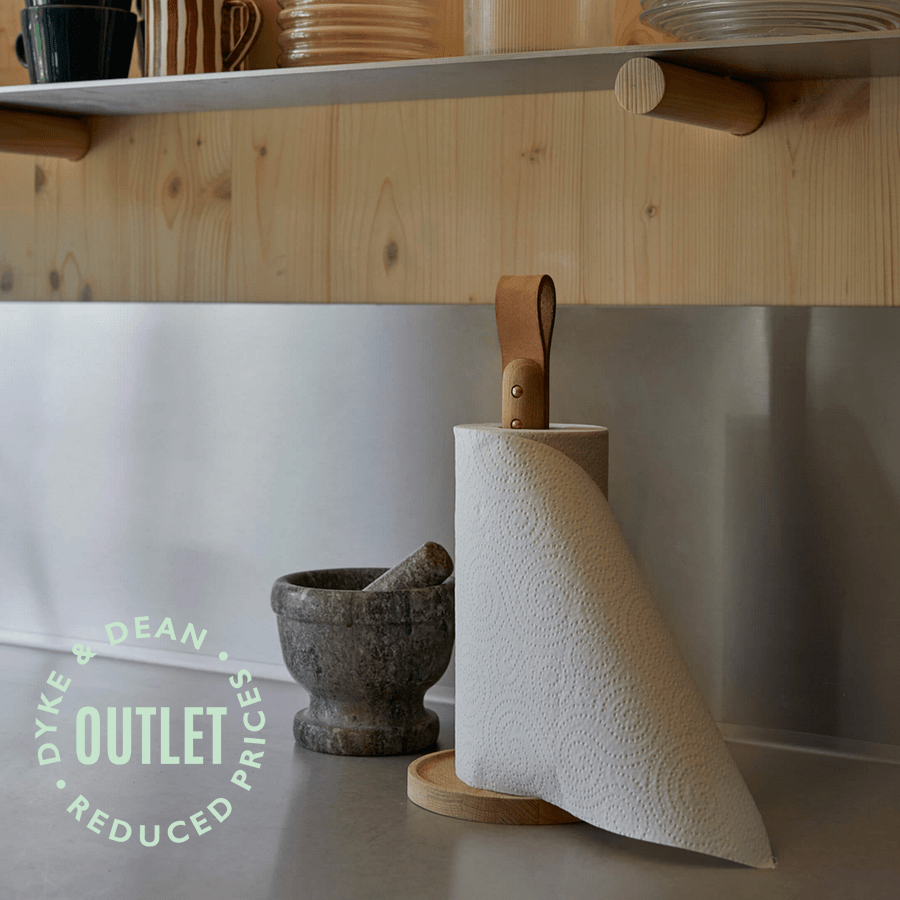 SKAGERAK OAK PAPER TOWEL HOLDER OUTLET - DYKE & DEAN