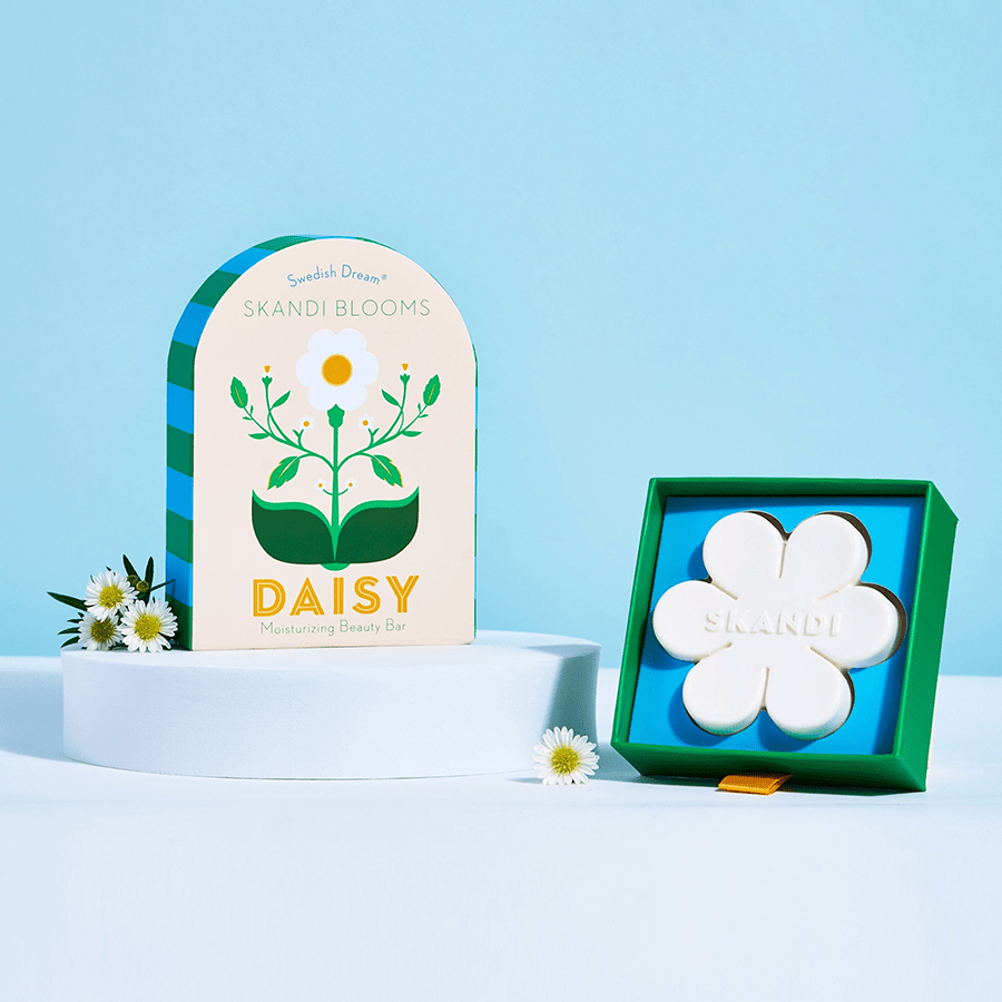 SKANDI BLOOMS DAISY BAR SOAP - DYKE & DEAN