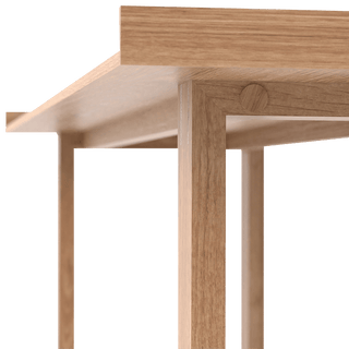 SLIM LAPTOP WRITING TABLE NATURAL OAK - DYKE & DEAN