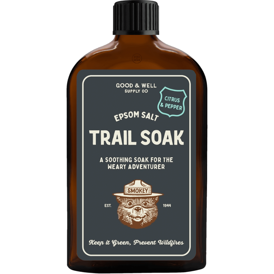 SMOKEY BEAR TRAIL BATH SOAK CITRUS & PEPPER - DYKE & DEAN