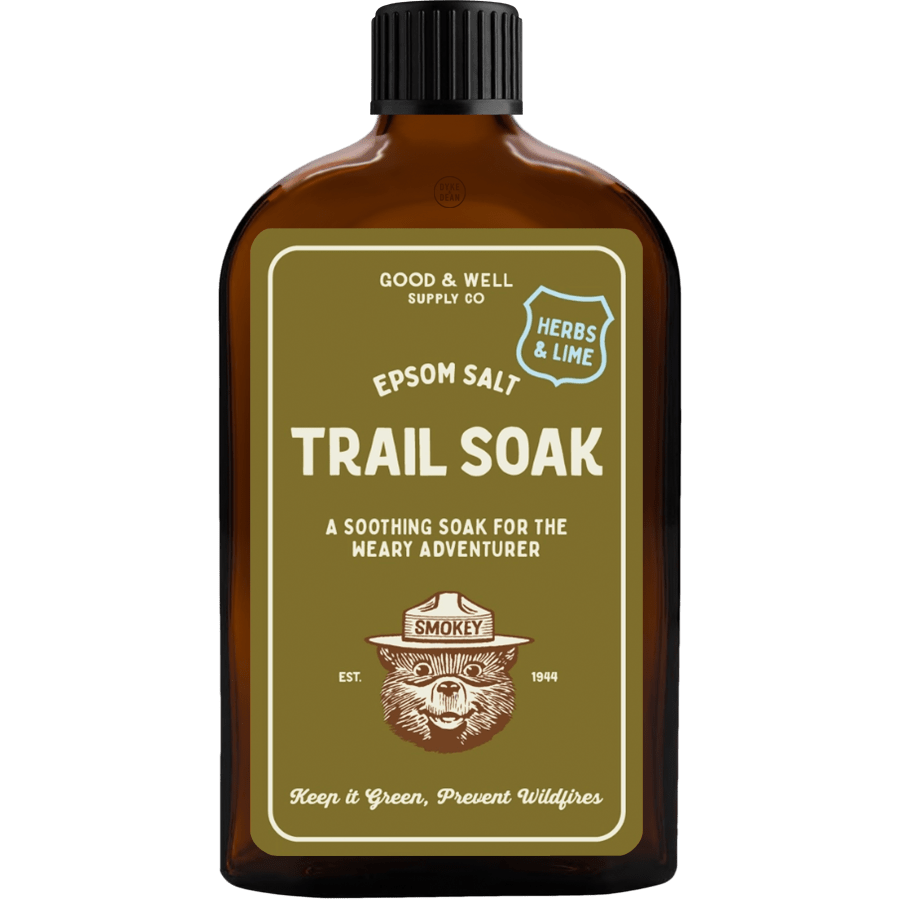 SMOKEY BEAR TRAIL BATH SOAK HERBS & LIME - DYKE & DEAN