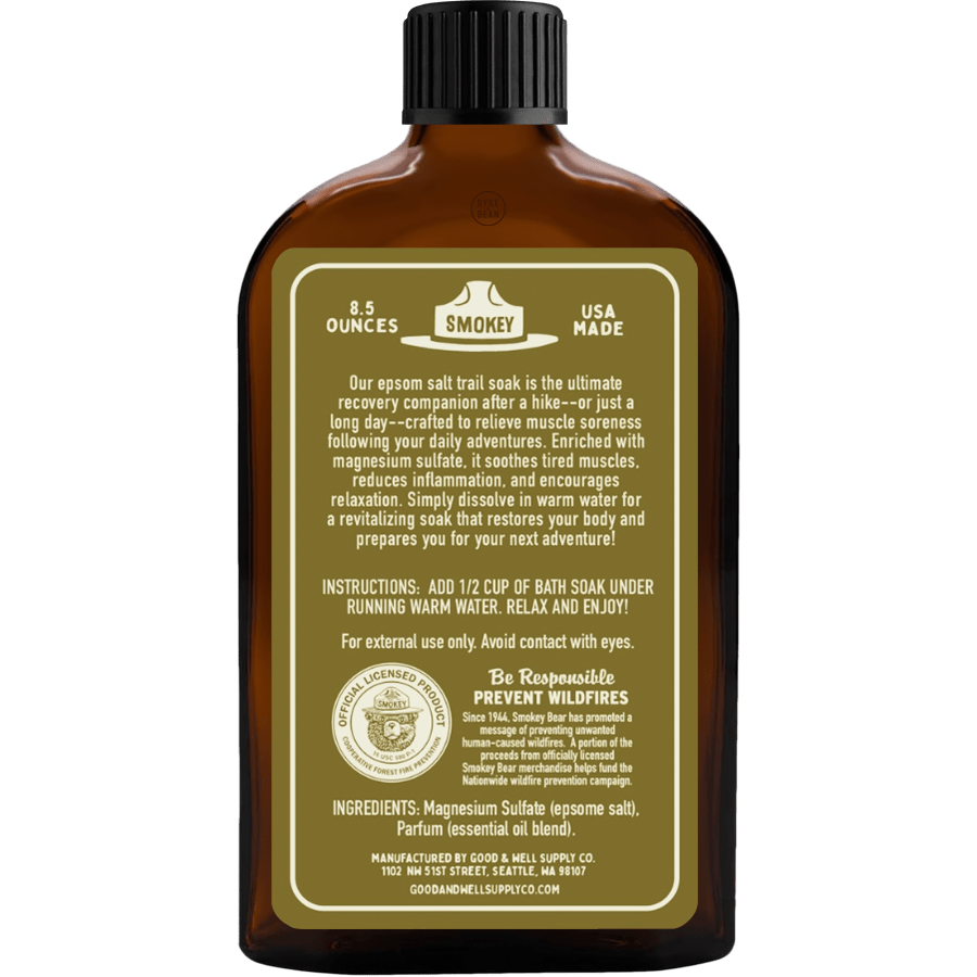 SMOKEY BEAR TRAIL BATH SOAK HERBS & LIME - DYKE & DEAN