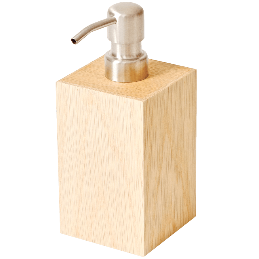 SOAP PUMP IN NATURAL OAK - DYKE & DEAN