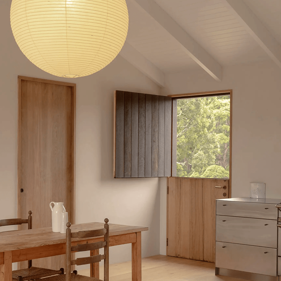SPHERE LINEN LIGHT SHADE 120CM - DYKE & DEAN
