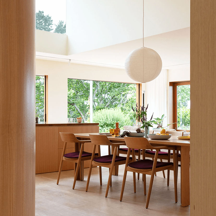 SPHERE LINEN LIGHT SHADE 50CM - DYKE & DEAN