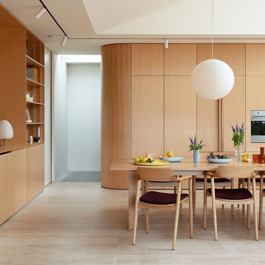 SPHERE LINEN LIGHT SHADE 60CM - DYKE & DEAN