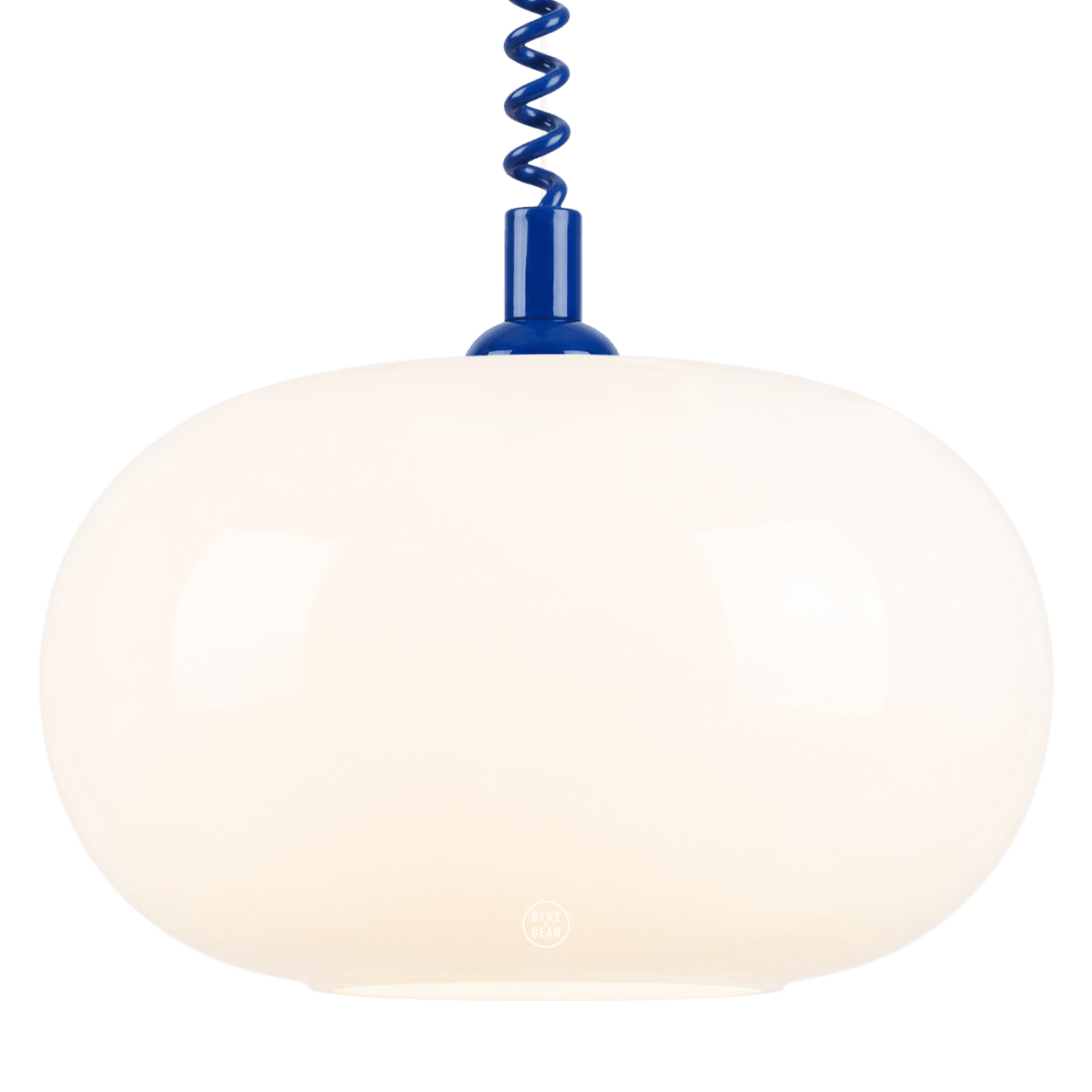SPHEROID OPALINE RETRACTABLE CORD LIGHT - DYKE & DEAN