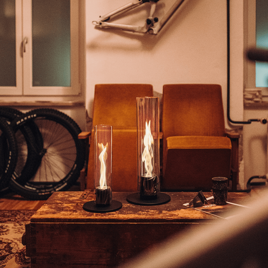 SPIN 90 TABLE FIRE TUBES GOLD SPIN TUBE - DYKE & DEAN