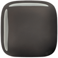 SQUARE PORCELAIN WALL ROCKER LIGHT SWITCH BROWN - DYKE & DEAN