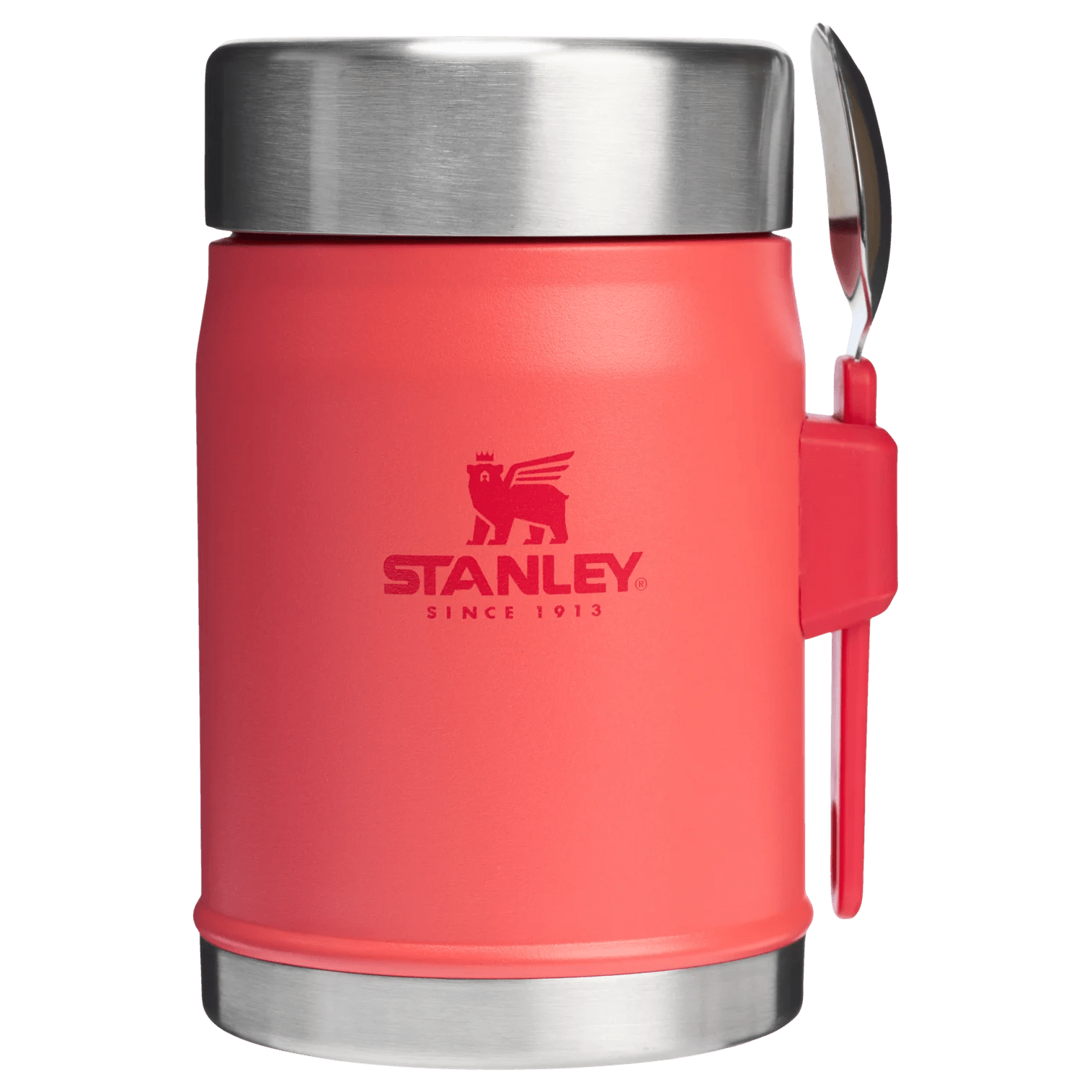 STANLEY FOOD JAR + SPORK 0.4L HOT CORAL - DYKE & DEAN