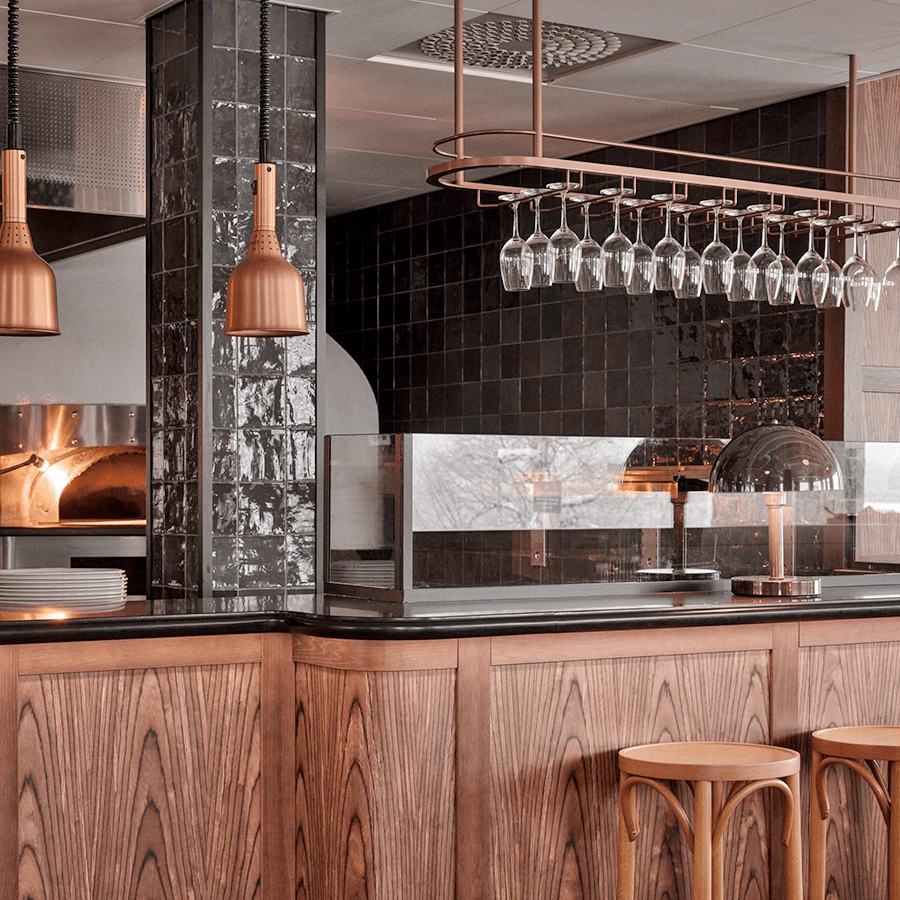 STAY HOT HEAT LAMP PENDANT CLASSIC 1223 - CABLE - DYKE & DEAN