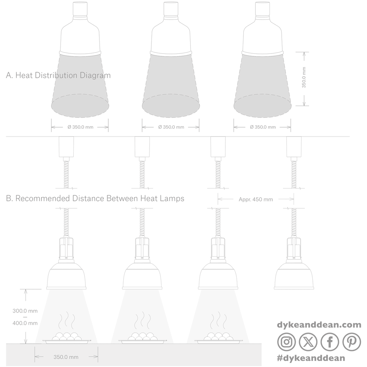 Stay hot heat lamp pendant classic 1224 cord colour