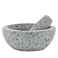 STONE MOLCAJETE PESTLE & MORTAR MEDIUM - DYKE & DEAN